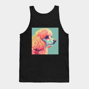 Poodle in 80's Tank Top